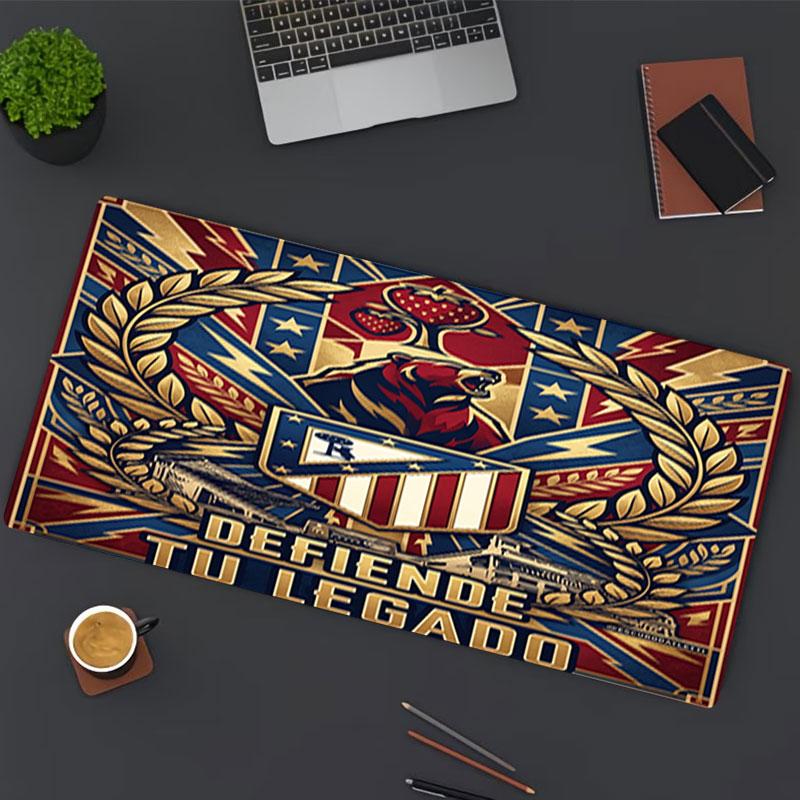 Atletico de Madrid Print Mouse Pad, for Keyboard Pad Laptop PC Mat for Office Home Use, Desk Decor, Perfect Birthday Gift for Gamers