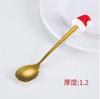 Stainless Steel Spoon For Christmas Coffee Spoons Christmas Gifts For Kids Home Kitchen Supplies Holiday Christmas Tableware