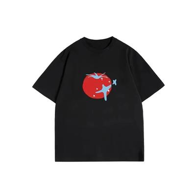 Neue Styles Ästhetisches T-Shirt mit Tomatendruck Lässige Mode Vintage Grafik Niedliche Damen Oberteile Kleidung Herbst und Winter Unterwäsche