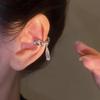 Zirconia Water Drop Ear Clips - No Piercing Fashionable Luxury Style