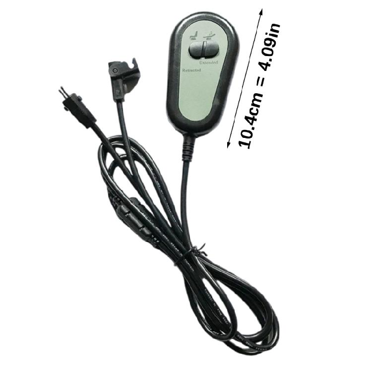 Indoor Recliner Motor Controller Ergonomic ABS Housing Lift Chair Hand Control Switches Simple To Operate for Homes Office