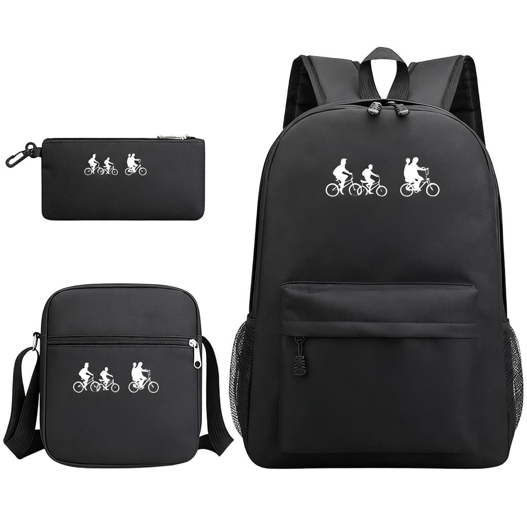 Three Piece Backpack Set, Student Backpack, Large Capacity Backpack