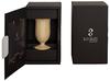 RIVERET Campanula Vessel Glass, 250ml, Bamboo, Dishwasher Safe, White, RV-109W