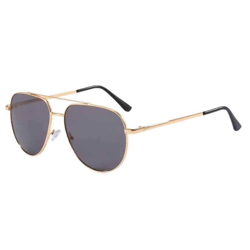 Fashion Men Driving Sunglasses For Women Polygon Metal Pilot Sun Glasses Man Designer  Uv400 Eyeglasses