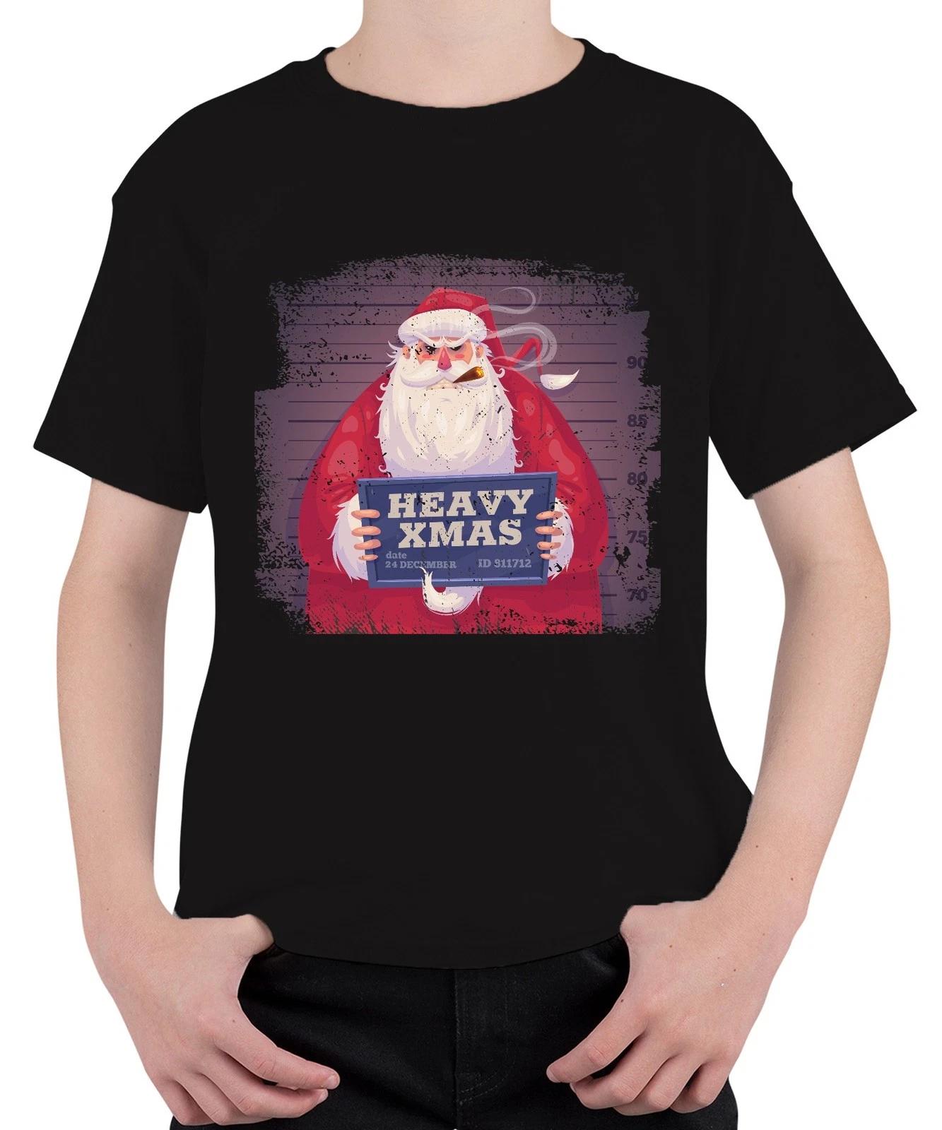 Heavy X-Mas Weihnachtsmann Mugshot - Weihnachten Weihnachtsgeschenk Christmas Un S