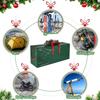 Große Größe Weihnachtsbaum Aufbewahrungstasche mit Reißverschluss Weihnachtskranzsäcke Weihnachts-Möbelpakete Aufbewahren