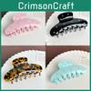 Stunning High-quality Rhinestone Acetate Hair Claw Clip For Elegant High Ponytail