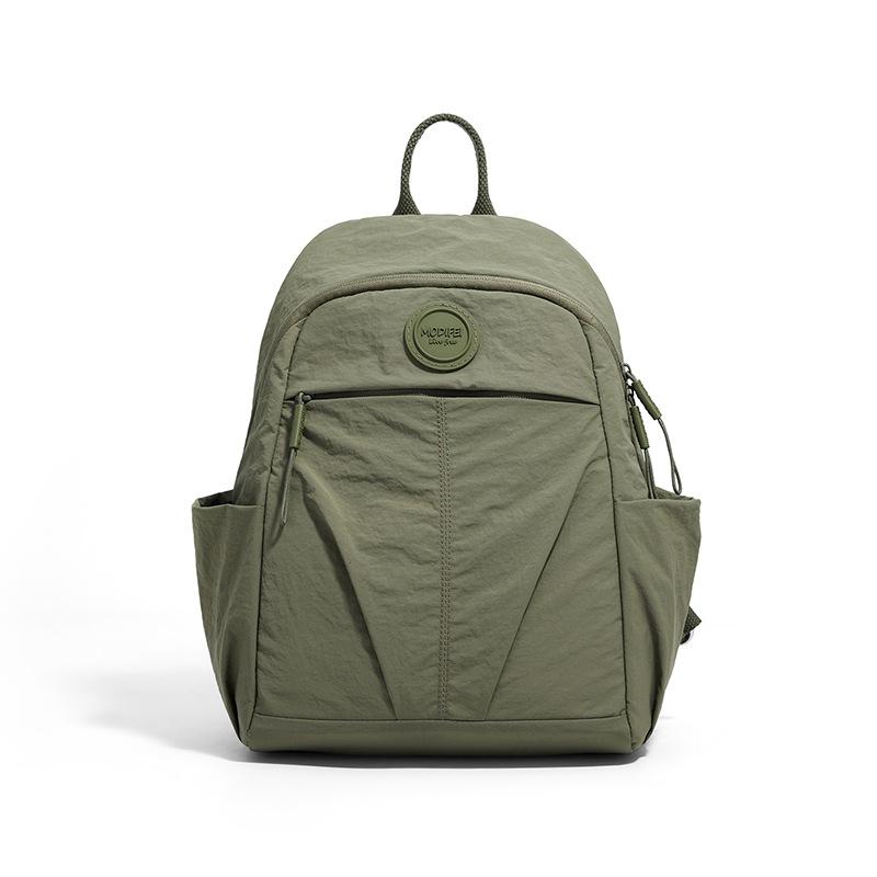 

Студенческий школьный рюкзак Легкий Вместительный Женский Многофункциональный рюкзак оливковый