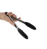 Takagi Silicone Tongs with Stoppers, 24cm, Set of 3, Cookware, Cooking Tongs, Easy OpenClose, Convenient Storage, Hard To Stick, Perfect for Serving,