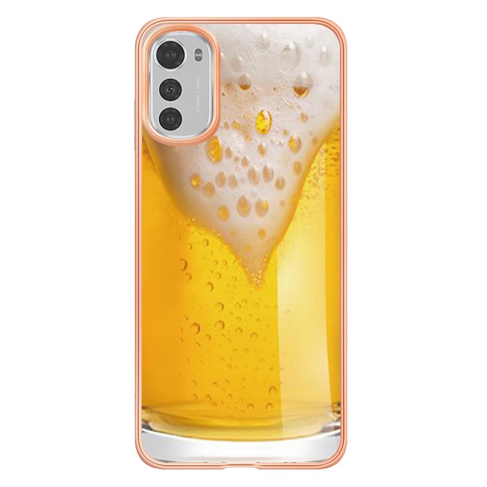 Luksus IMD galvaniseringsramme TPU støtsikker telefonveske for Motorola Moto E20 E30 E40 Moto G53 E13 E32 E32S Moto G Play