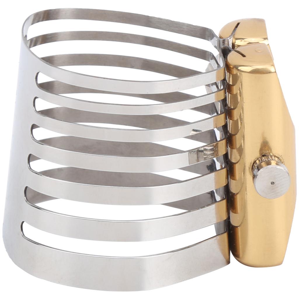 Saxofon Kovová Ligatura Klip Spona Jeden Šroub Hlava Flétny Saxofon Náustek Příslušenství Díly Tenor