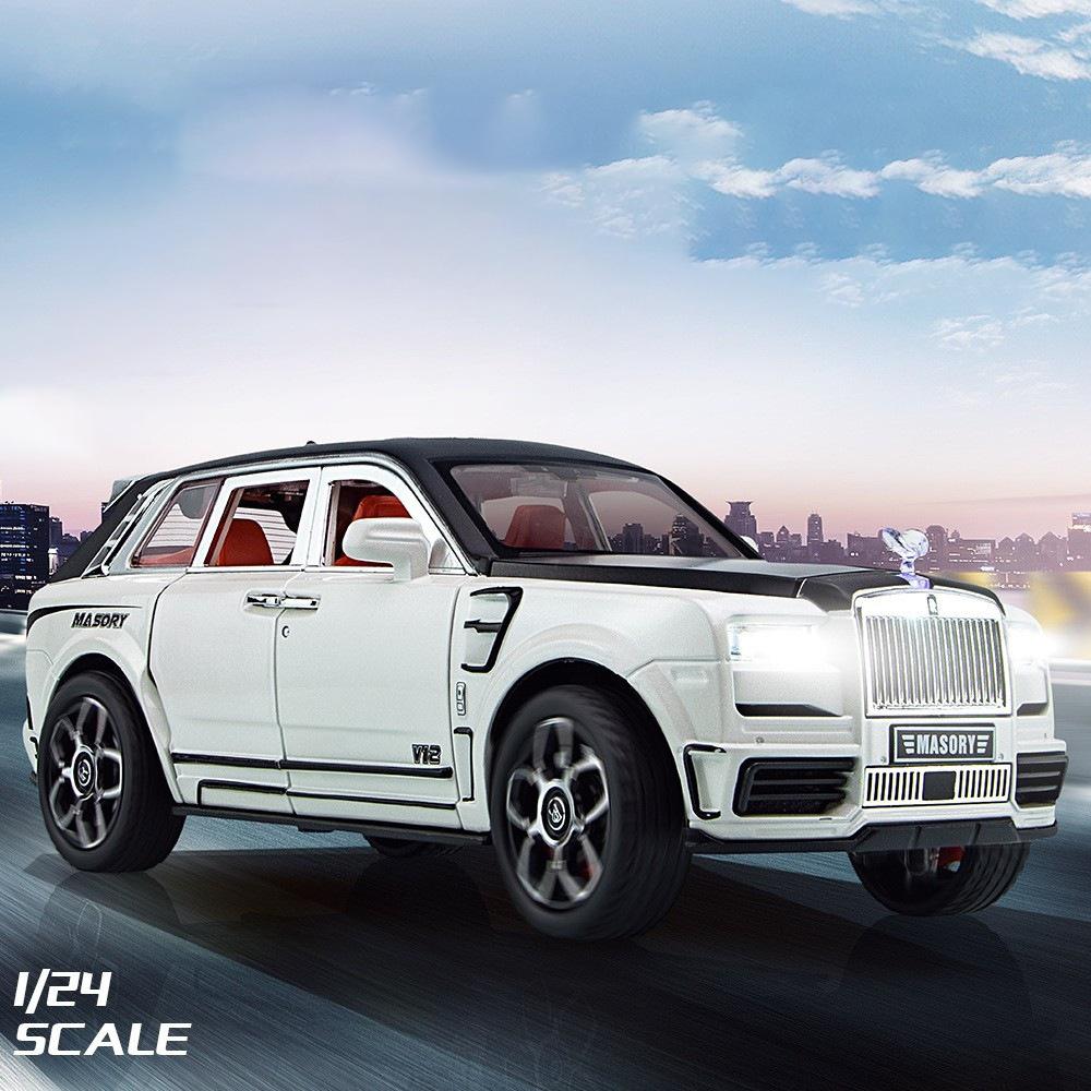 1:24 Rolls Royce Cullinan Mansory Customized Modified Version Alloy Metal Diecast Car Model Collecting Hobbies Gift Children Toy