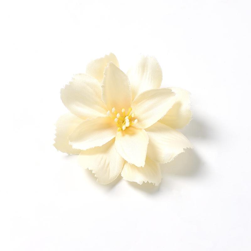 5/10Pcs Silk Artificial Flowers Head 6.5CM Fake Flowers for Home Room Decor Wedding Decoration DIY Garland Gifts Accessories