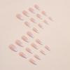 Simple Pure Desire for Gradual Change Fashion Manicure Gentle Sweet Fake Nails Niche Texture Manicure Foreign Trade Nail Piece