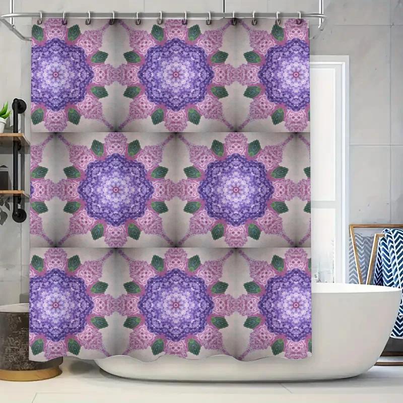 

3D Printed Waterproof Shower Curtain With Sea Turtle Design For Bathroom Decoration Green Blue Tone 60X72 Inch (152X183Cm) Free W60H190(CM)-1 Pcs