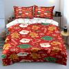 Festive Holiday Dreams Bedding Sets Duvet Cover Sets Duvet Covers Pillowcases(1*Duvet Cover 2*Pillowcases Without Duvet Insert)