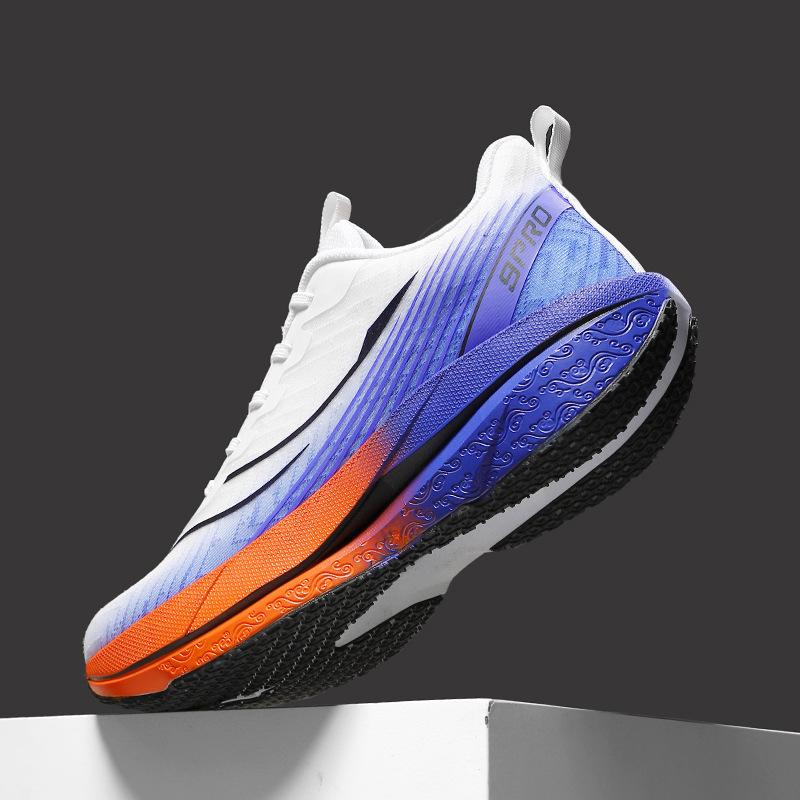 Professional racing shoes teen campus comfortable cushioning couple running shoes