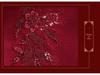 Summer Red Long Cheongsam Dress for Young Mother-in-Law at Wedding Banquet