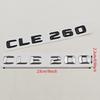 3D ABS Car Letters Logo CLE200 CLE260 Badge Rear Trunk Emblem Decals For Mercedes Benz CLE Class CLE 200 CLE260 Accessories