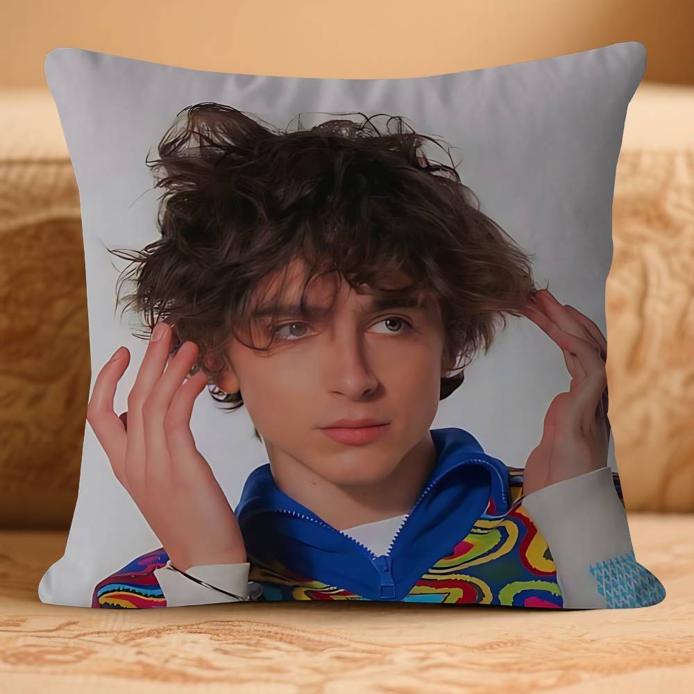 

Т-Тимоти Аниме ШаламеS Наволочка Подушка Наволочка Обивка Диван Декоративная Подушка Домашний Декор Наволоч 16x16Inch
