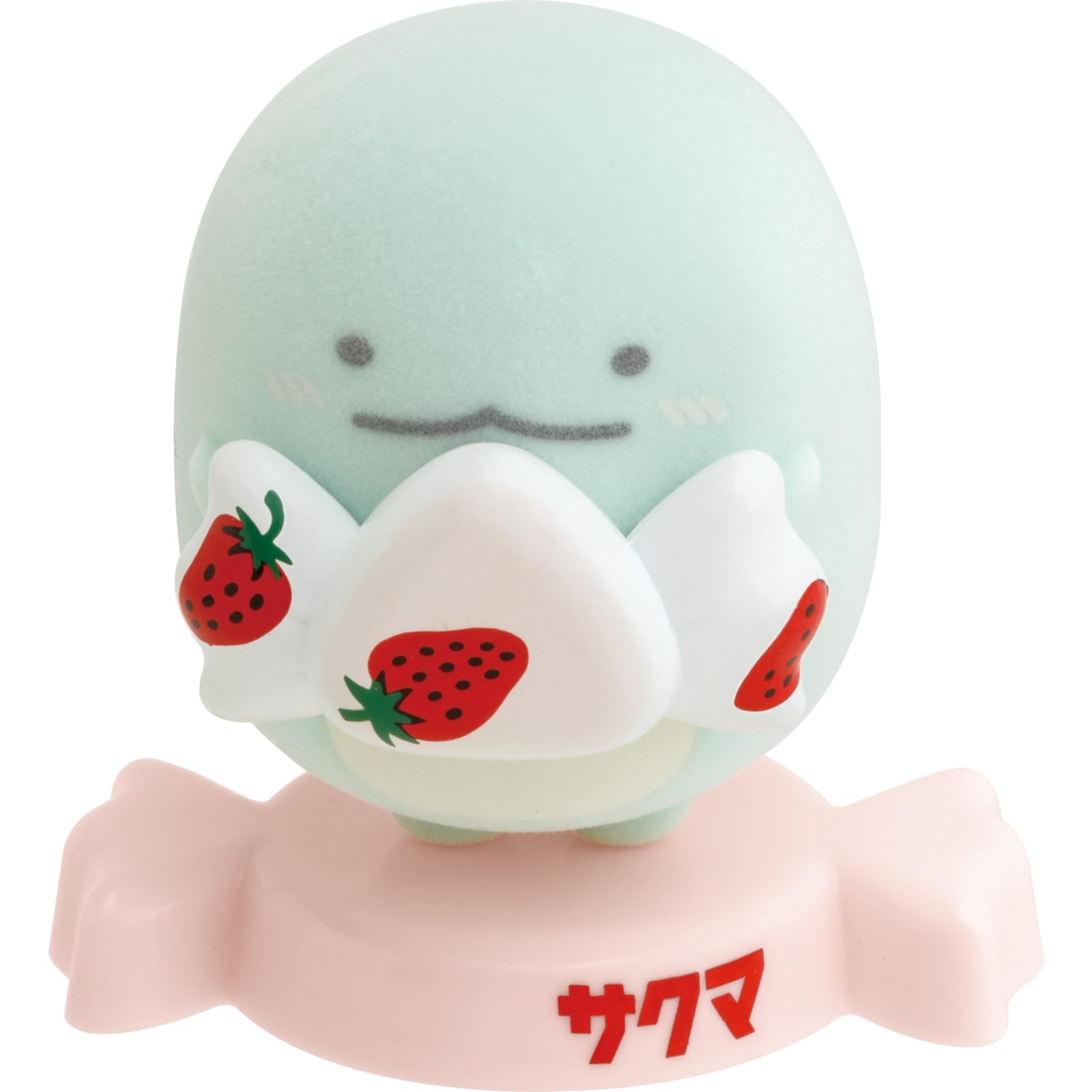 AB28502 Sumikkogurashi x Sakuma Strawberry Milk Candy Figure Mascot Lizard