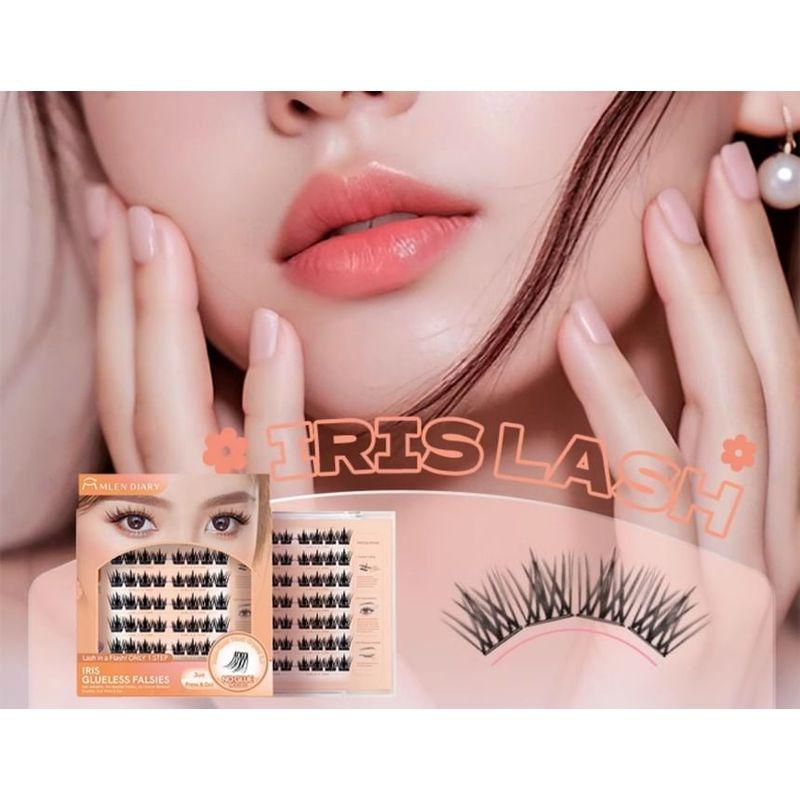 Mogugu - Doll Eye Volumen Kleberfreie Büschel Falsche Wimpern
