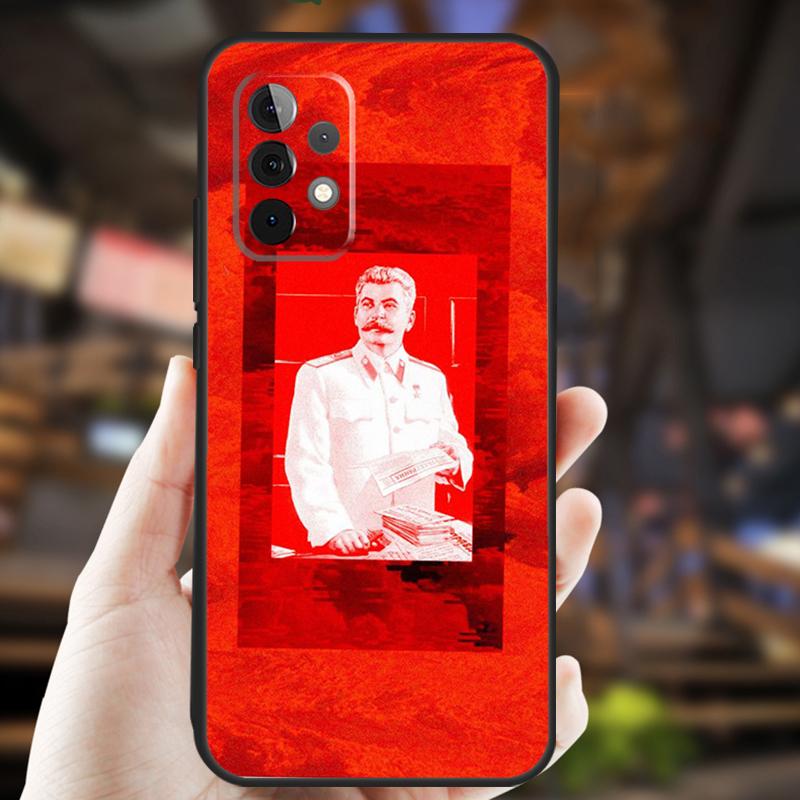 Stalin Soviet Case For Samsung Galaxy A32 A56 A16 A15 A22 A52 A54 A14 A26 A36 A55 A35 A05 A06 A53 A33 A13