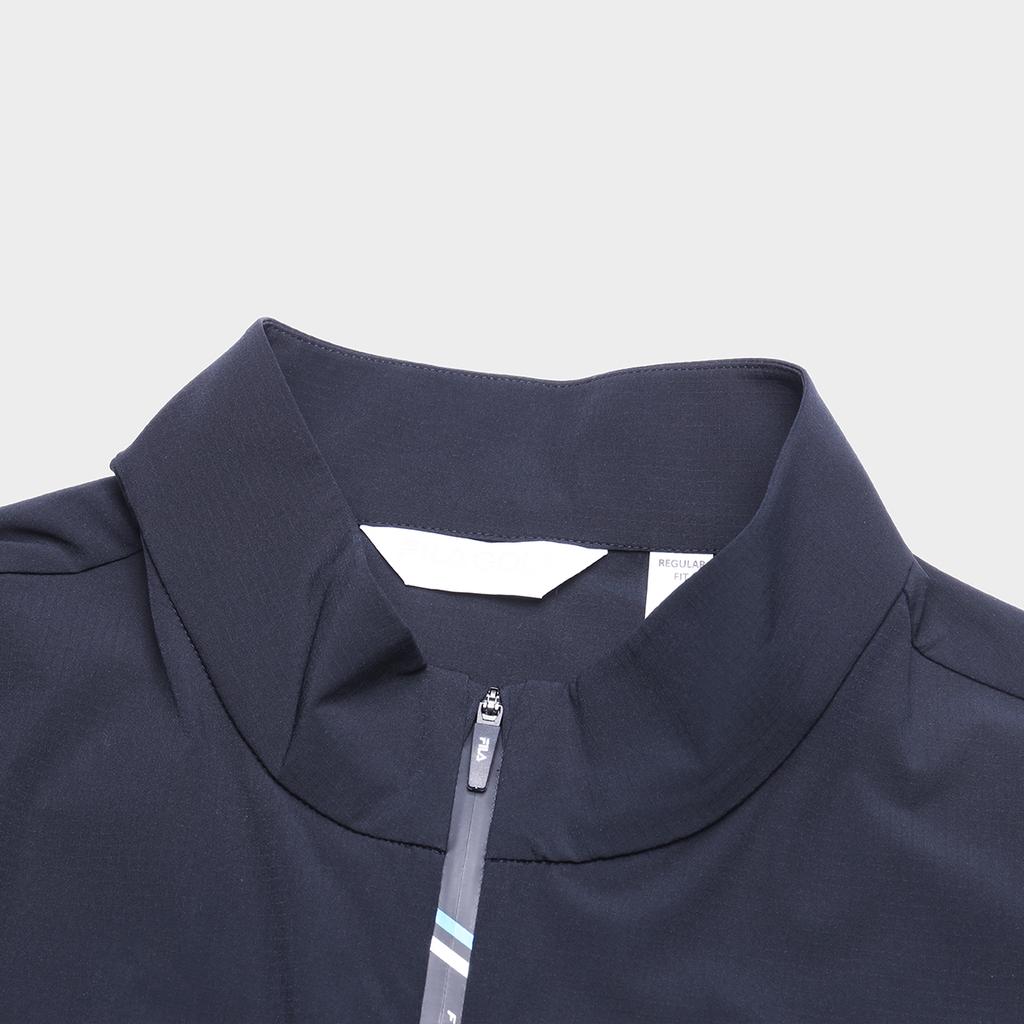 New FILA Trench Coat Men's Tide Blue A11M425701FDB