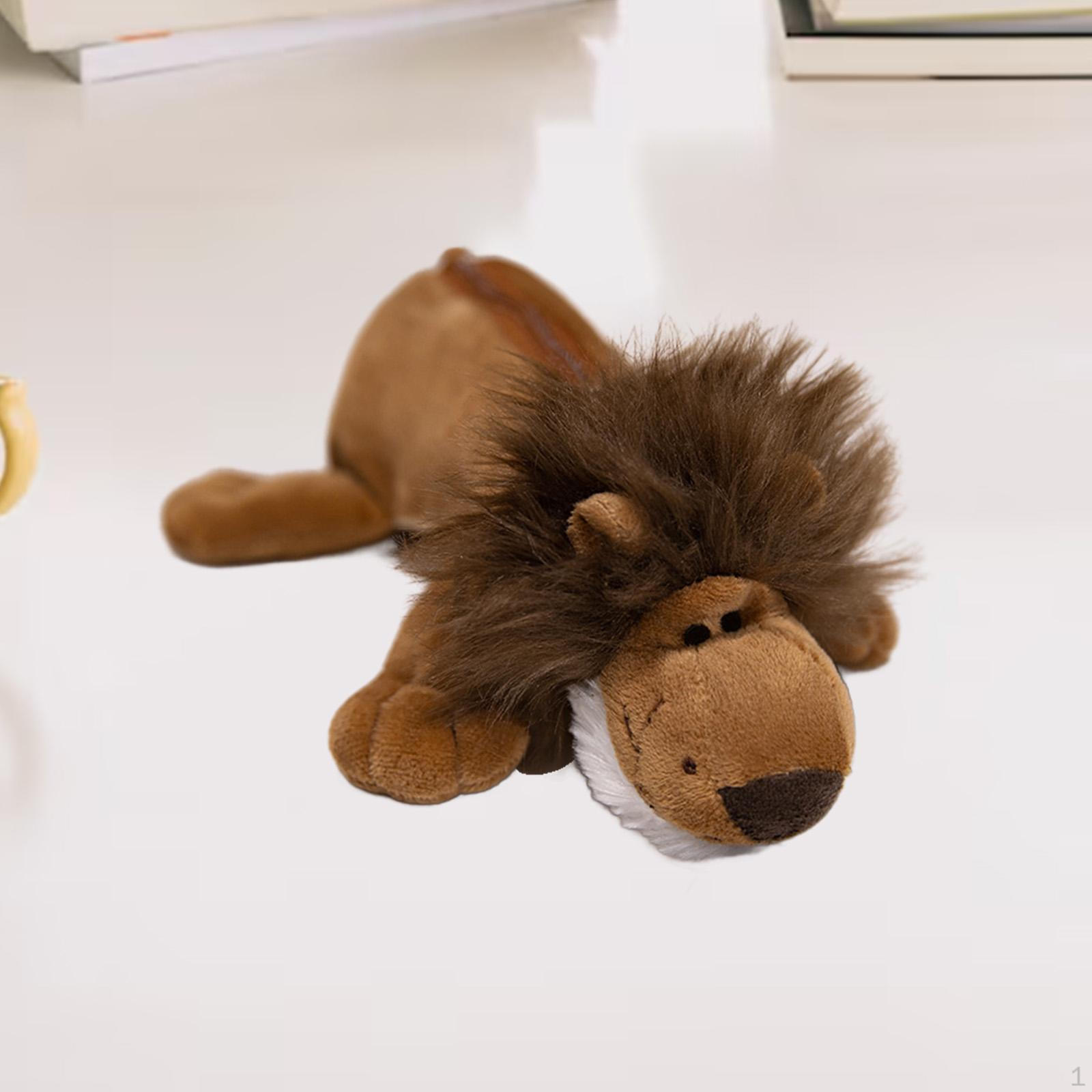 

Пенал с молнией с дизайном животных для школьных принадлежностей и макияжа Lion