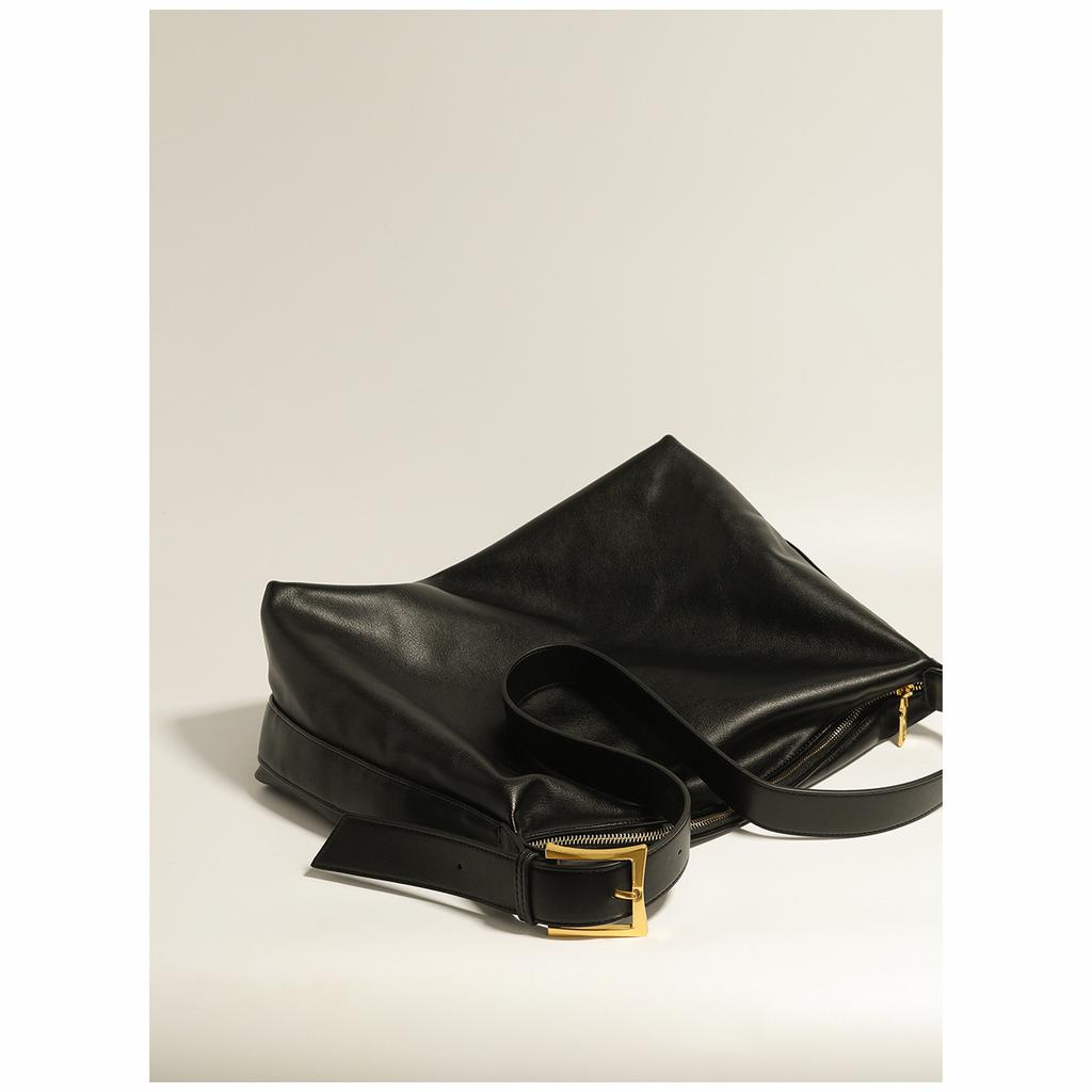 Autumn and Winter Fashion Shoulder Bag Big Bag New Soft Minimalist Style Bag Women's Large Capacity Crossbody Bag