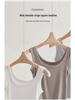 Square Neck Ribbed Tank Top for Women – Plus Size, Curvy, Racerback, Slimming Layer