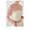Yoga Sexy Blouse Women's Fashion Long Sleeves Outerwear Waistcoat
