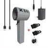 X64 Mini Fan Brushless Motor Powerful Instantaneous Thrust 1.4Kg/S Plastic US Plug,A