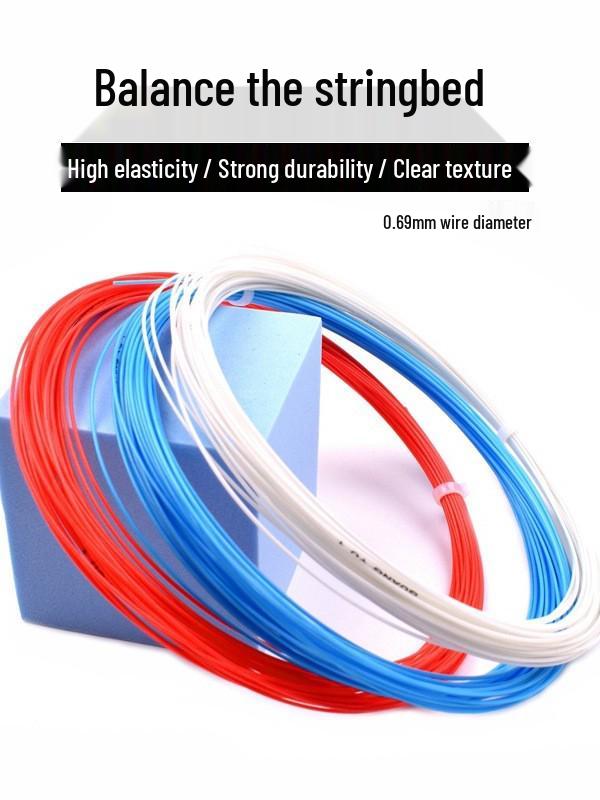High Tension Durable Badminton Racket Strings for Professional Training