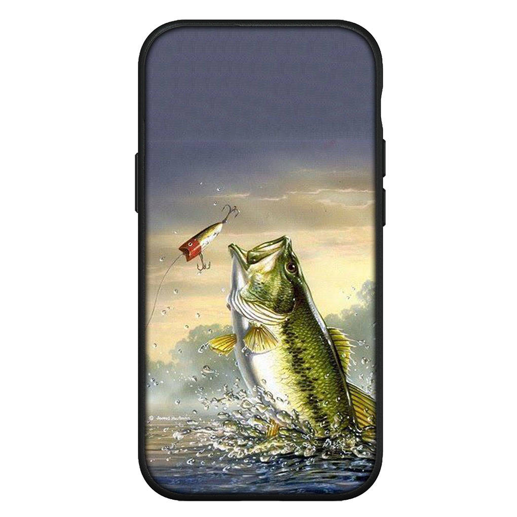 

для Samsung Galaxy S24 S23 iPhone 16 15 14 Xiaomi Redmi Note 13 12 11 Plus 9 Pro Max X XR Чехол для телефона Fly Trout Carp Rod Fish OPPO Huawei Cover for Huawei Y9 2019 болюс