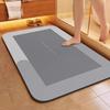 60*90cm Non-Slip Bathroom Absorbent Diatomite Mat, Soft and Super High Quality Quick-Dry Shower Rug