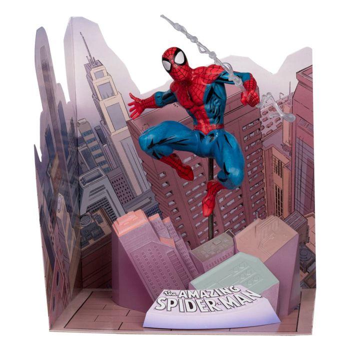 McFarlane Toys - Marvel Collection - Statuette 1/10 Spider-Man (The Amazing Spiderman 1) 17 Cm