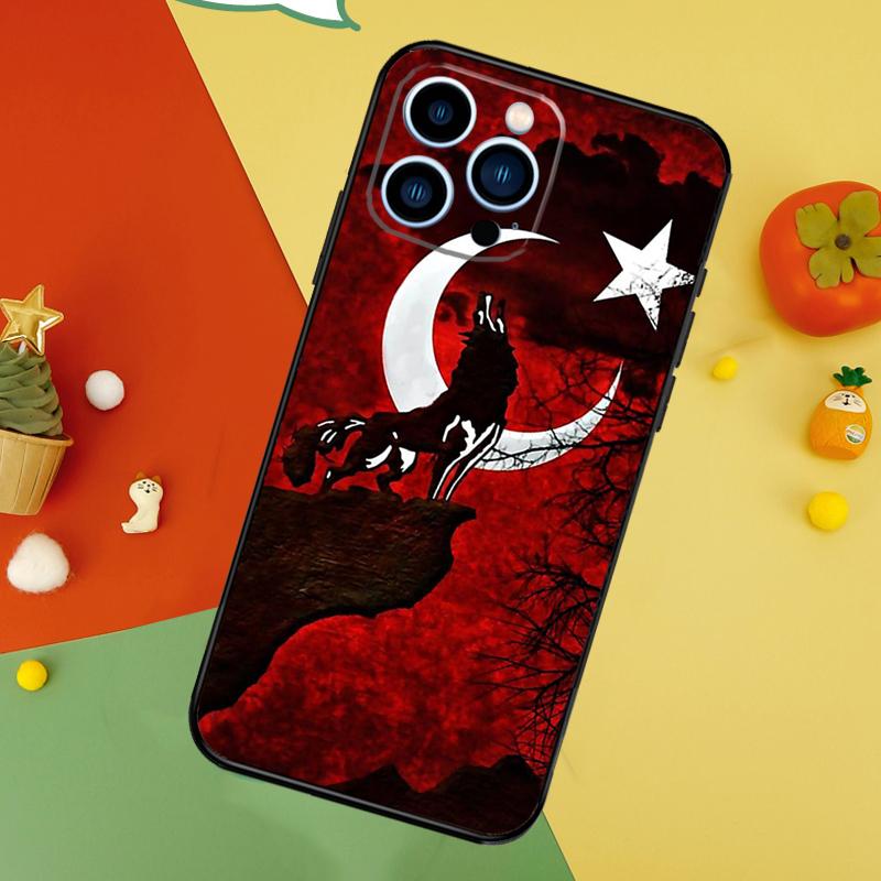 Turkey Flag Phone Case For iPhone 17 Pro Max16 15 14 13 11 12 Pro Max Plus 12 13 Mini 16e 17 Air Cover