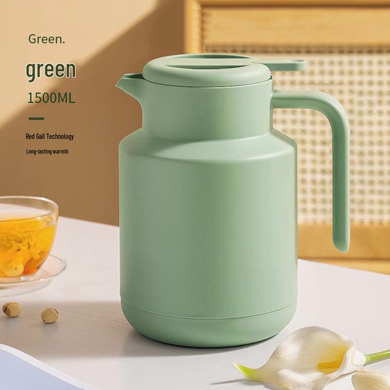 

Red Gallbladder Thermos: Large Glass-Lined Warm Water Bottle for Home, Office, and Dorm Use