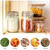 6Pcs Rubber Seals Rings for Glass Jars, Airtight Silicone Replacement Gasket for Jars Leak-proof Airtight Rubber Seal -3.7 Inches (Orange)
