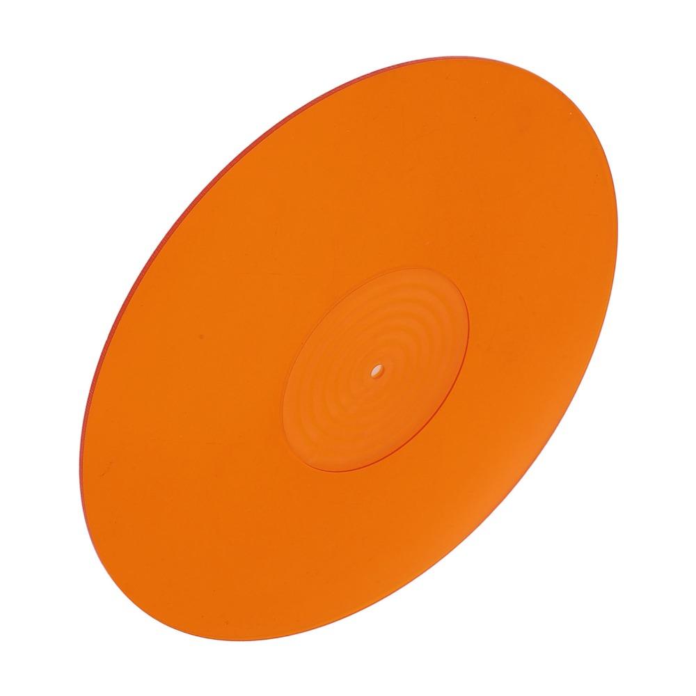 300*3mm Turntable Slipmat Anti Static Acrylic Platter Mat for LP 12 Inch Record Music Listening