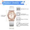 Women's Antique Analog Waterproof Watch with Leather and PU Strap - Fashion Accessory - Perfect Gift for Father's Day, Valentine's Day, or Christmas