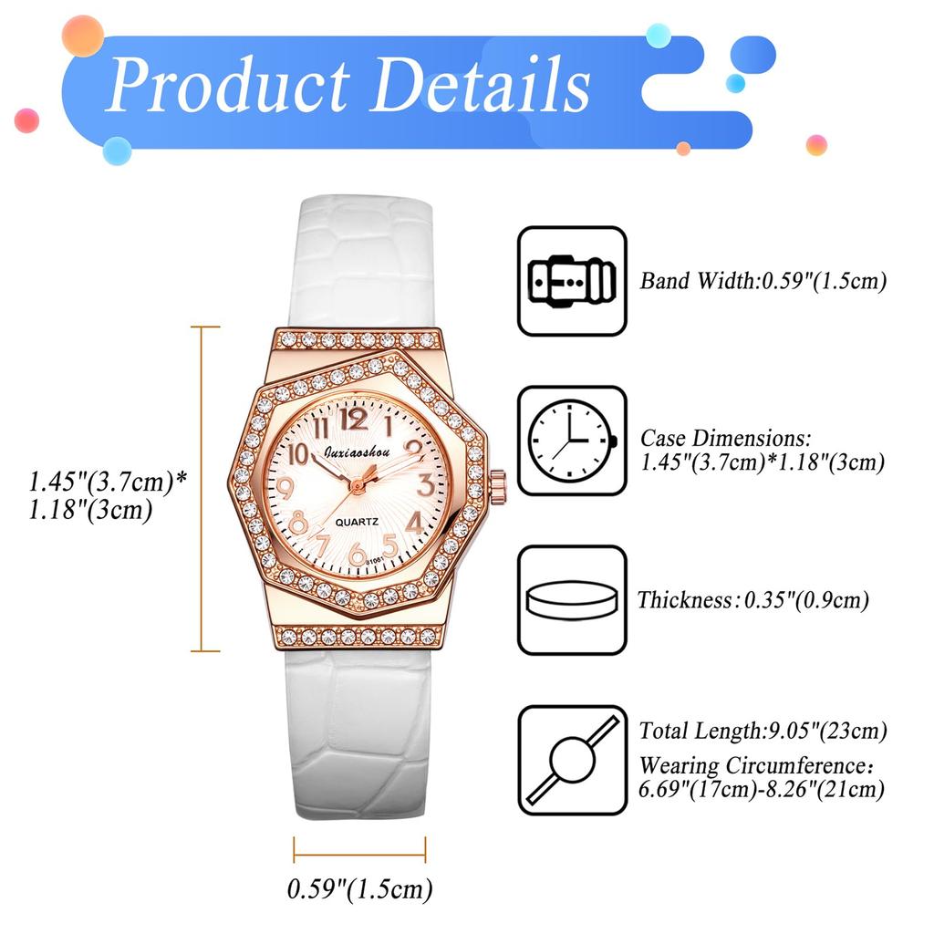 Women's Antique Analog Waterproof Watch with Leather and PU Strap - Fashion Accessory - Perfect Gift for Father's Day, Valentine's Day, or Christmas