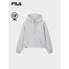FILA Women's Winter Loose-Fit Knit Hooded Sweatshirt