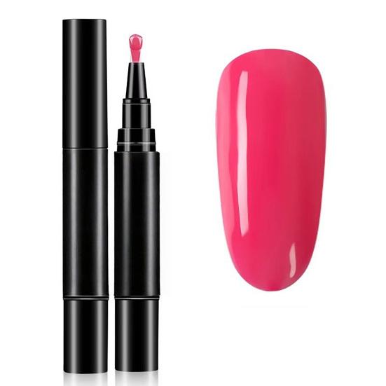 1/6 db Körömlakk Toll 3 az 1-ben Gyorsan Száradó Hosszú Ideig Tartó Magas Fényű DIY Manikűr Körömfestés Természetes Nude Nőknek Lányoknak Körömre Lábkörömre Gél Lakk Toll