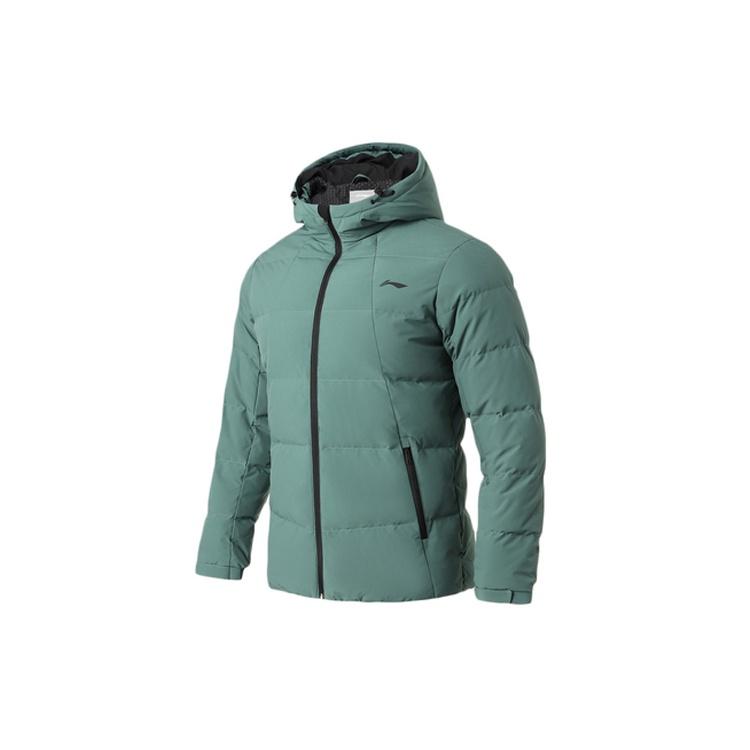 Li-Ning Winter Lifestyle Warm Down Jacket Green Men s AYMQ055-6 XL