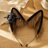 Furry Animal-Ear Costume Headband Soft Ear Hairband Cute