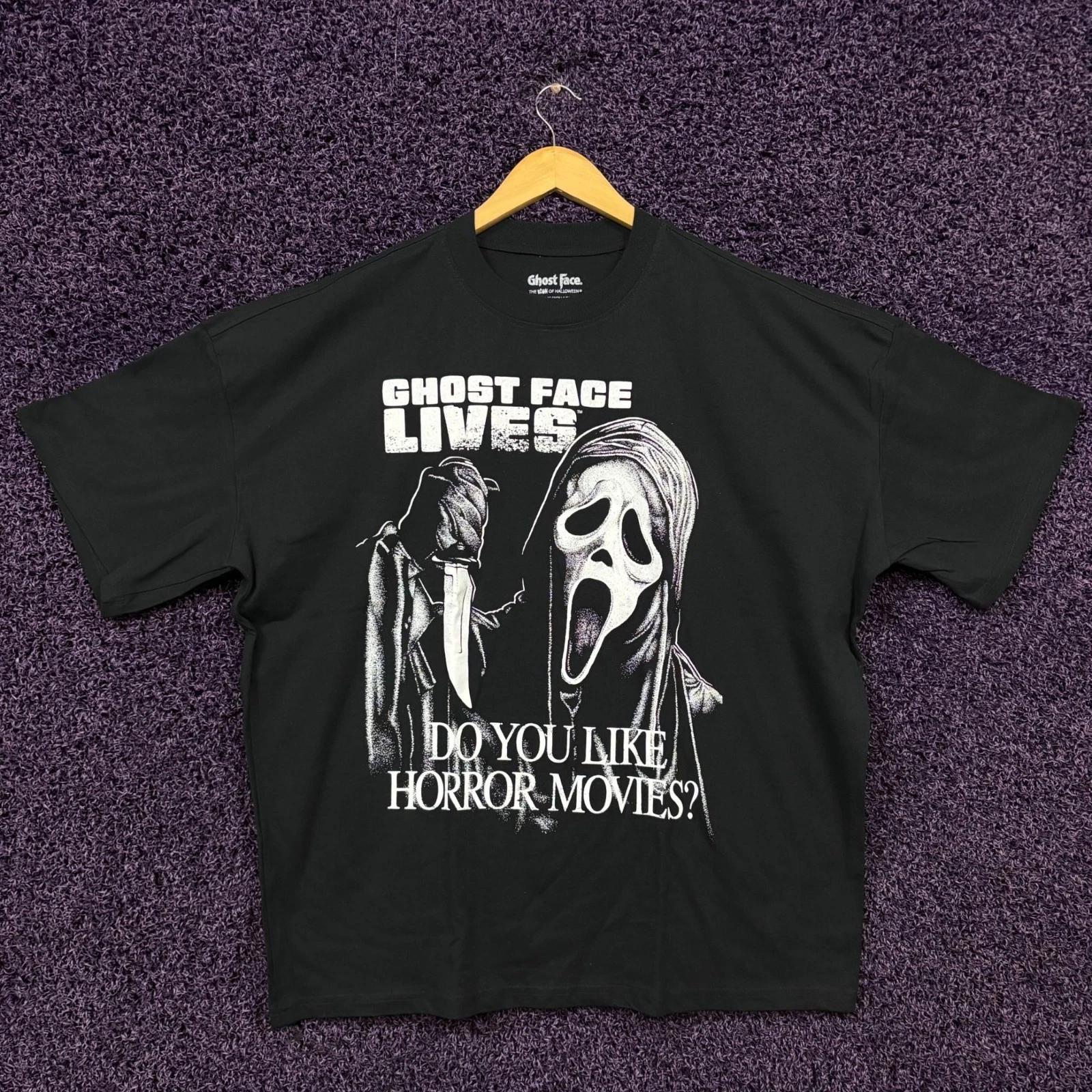 Scream Ghost Face Lives Movie Promo T-Shirt Size Large 3XL