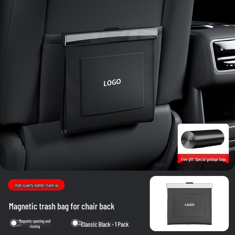 Magnetic Waterproof Leather Trash Bag for Lexus ES/RX/NX/LS Car Seats