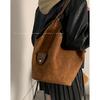 Sac cabas bandoulière grande capacité style rétro pour femme, collection automne/hiver 2025